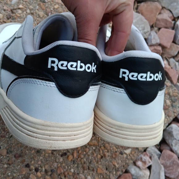 Reebok royal techque white leather sneakers mens sz 10.5 - Picture 6 of 8